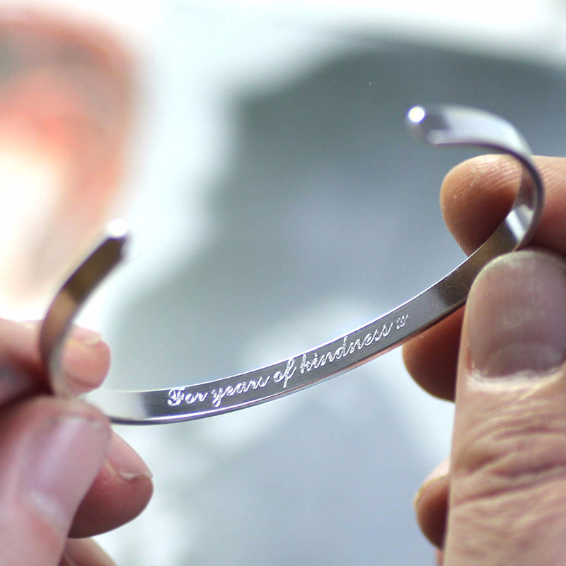 Coordinates Bracelet - Vnox Dropshipping dostosowana podstawowa klasyczna bransoletka