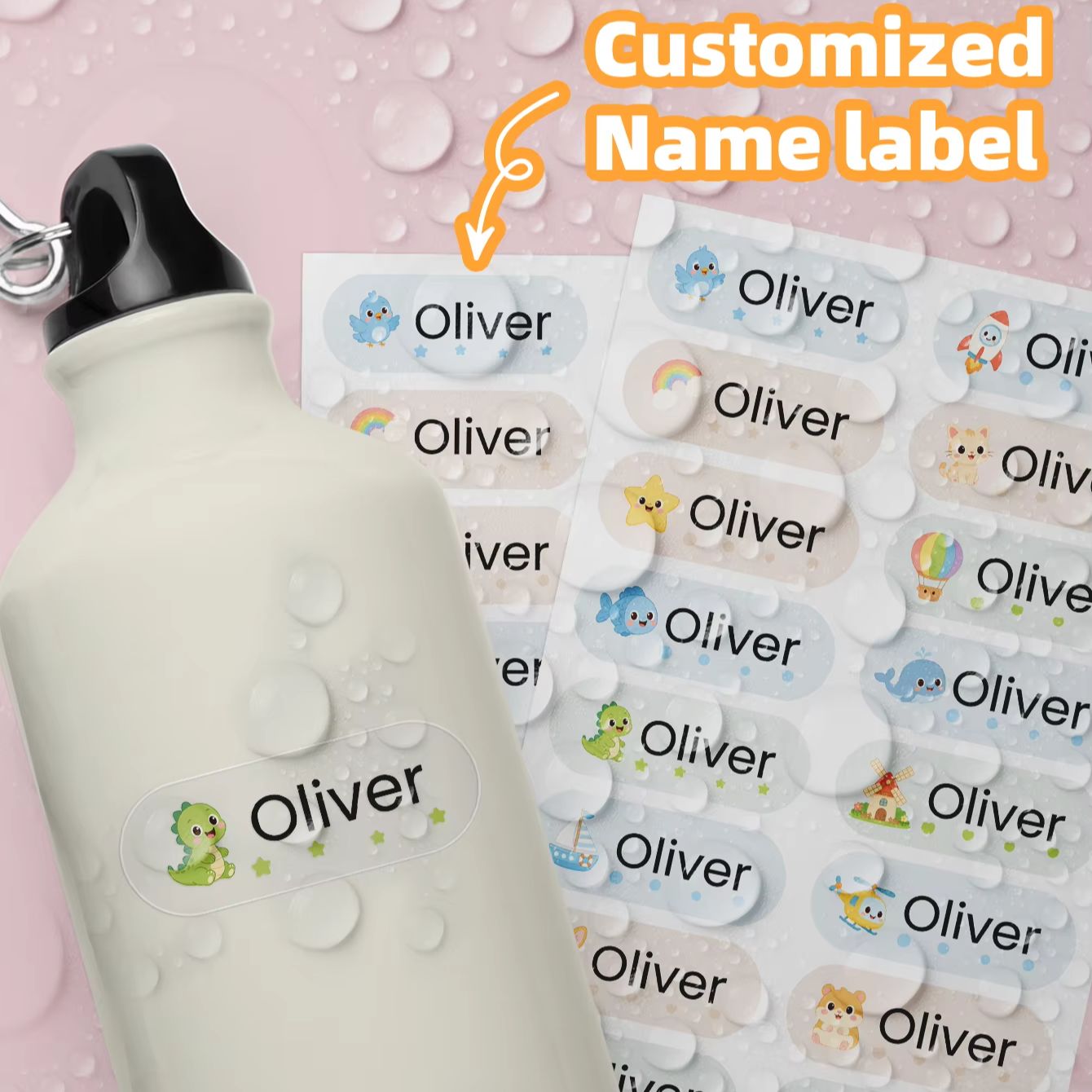 1-400 szt. Personalizowane nak – Personalised Candle Label recenzja i cena