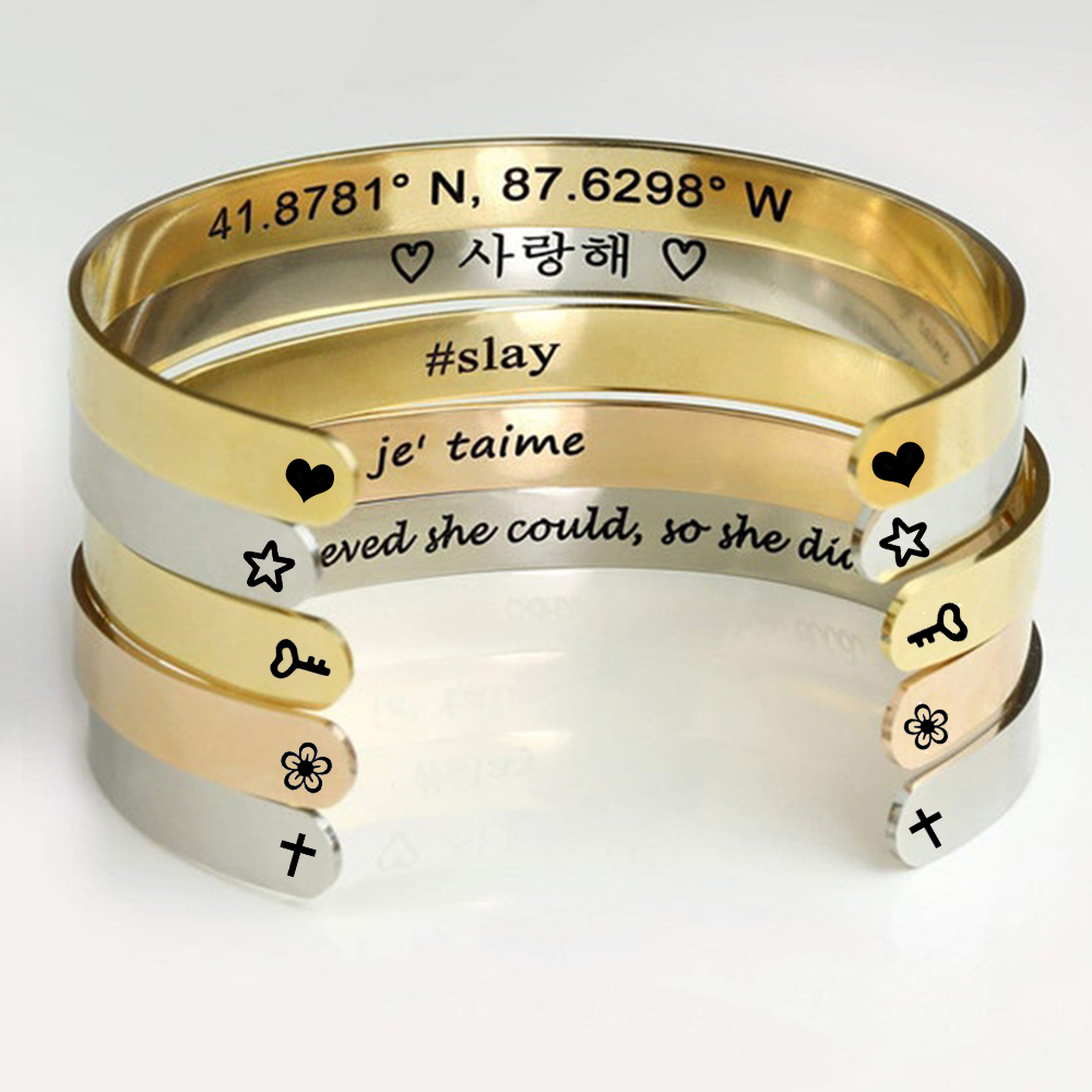 Bransoletki na rękę ze stali n – Coordinates Bracelet recenzja i cena