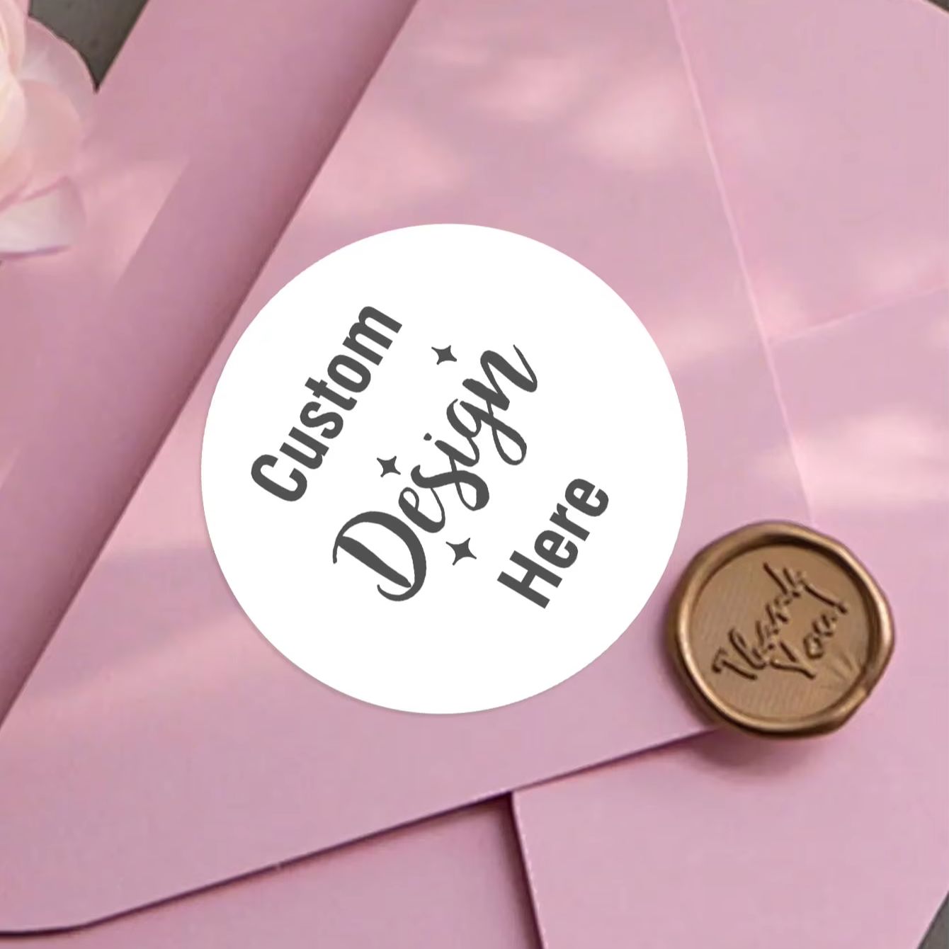 Naklejki okrągłe wodoodporne n – Personalised Candle Label recenzja i cena
