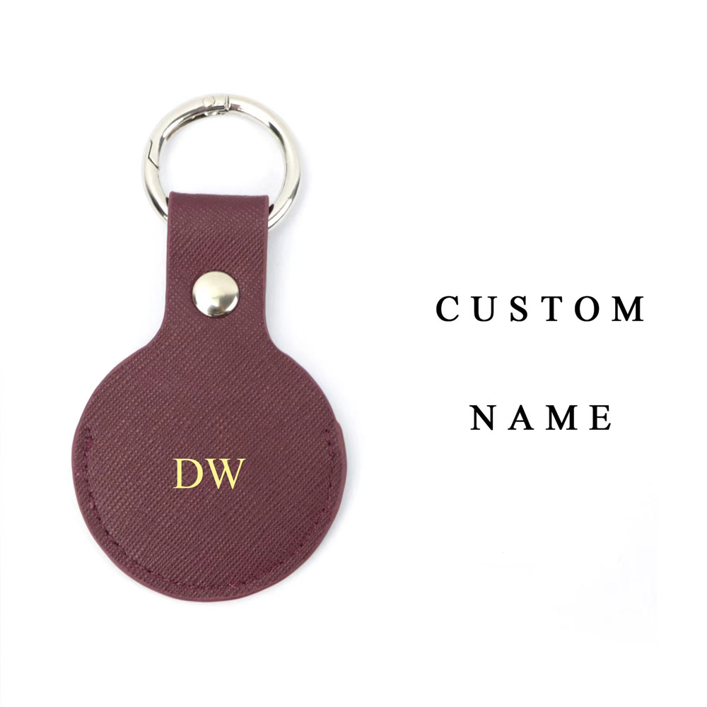 Niestandardowe złote początkow – Monogram Keychain Leather recenzja i cena