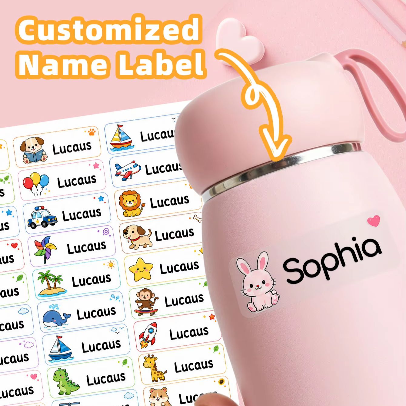 1-500 szt. Personalizowane nak – Personalised Candle Label recenzja i cena