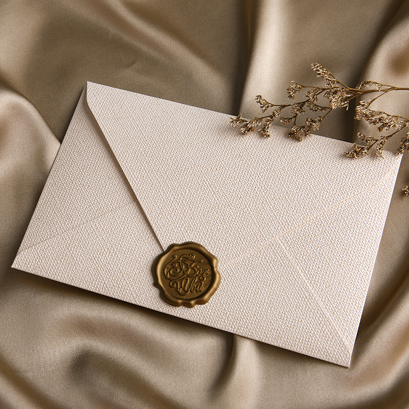 10 sztuk lnianych brązowych pa – Wax Seal Letter Kit recenzja i cena